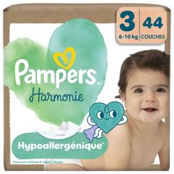 Harmonie - taille 3 6-10 kg - 44 unités