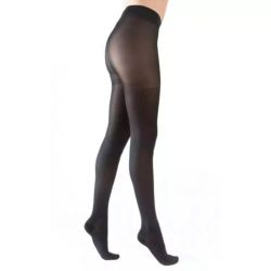 Naturel Soie Collant de Contention Classe 2