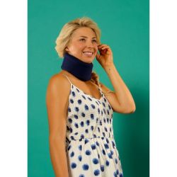 Ortel C1 Anatomic - Collier cervical souple Marine, 7,5 cm, Taille 2