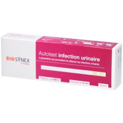 TEST INFECTIONS URINAIRES Exacto - 3 tests