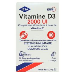 Ibsa Vitamine D3 2000Ui Bt 30