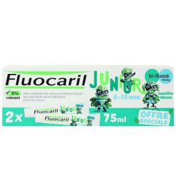 Fluocaril Dent Junior Gel Menth 2X75Ml