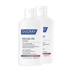 Kelual DS Intensive Shampooing traitant anti-pelliculaire - Lot de 2 - 2 x 100 ml