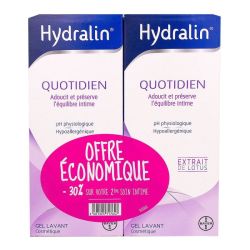 Hydralin Quotidien 400Ml Lot De 2