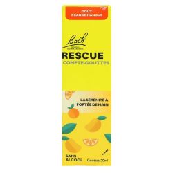 Rescue Goutte Sans Alcool Orange Mangue