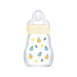 Biberon Verre 1er âge 170 ml - Débit 1