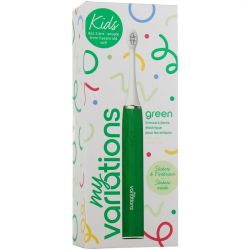 Brosse à Dents Électrique Sonique Verte KIDS