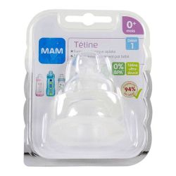 Mam Tetine Silic Deb/Lent 1Vit 2