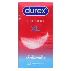 Feeling XL 12 préservatifs finesse et sensations