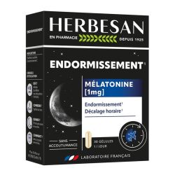 Noctaphyt Mélatonine 1mg - 30 gélules