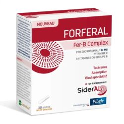 FORFERAL Fer-B Complex - Goût Orange - 30 sticks