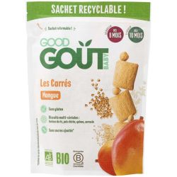Good Gout Biscuits Carre Mangue 50G