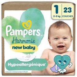Harmonie New Baby - Taille 1 2 à 5 kg - 23 unités