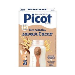 Picot Mes Cereales Cacao Des 6M 200G