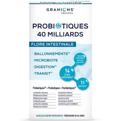 Probiotiques Flore Intestinale - 40 gélules