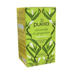 Infusion Citronnelle & Gingembre Bio - 20 sachets