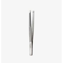 Pince à épiler mors droits - 8 cm