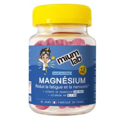 Gummies Magnésium Enfants Sans Sucres - 30 gummies