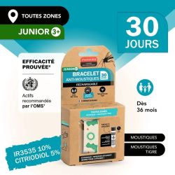 Manouka Bracelet Anti-Moustiques Enfant - Licorne