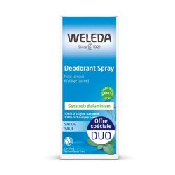 Weleda Deo Sauge 2X100Ml