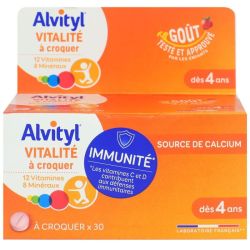 Alvityl Vitalite A Croquer Cpr30