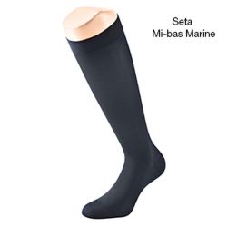 VARISAN 2 SETA mi-bas soie - Marine Taille 3 Normal
