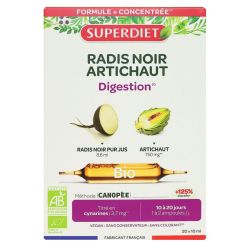 Superdiet Radis Noir Artichaut Bio Amp20
