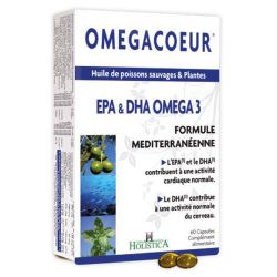 Omegacoeur - Formule Mediterraneenne - 60 Capsules