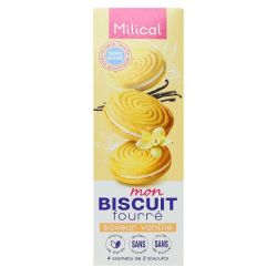 Mon Biscuit fourré saveur vanille 4 x 2 biscuits