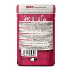 Leonardo Sachet Fraîcheur Boeuf + Extra Pulled Boeuf - Chat 70 g
