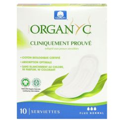 Organyc Serviet Cot Bio Gots Normal Bt10