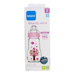Mam Bib Verre Rose 270 Ml
