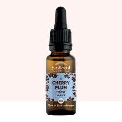 Fleur de Bach n 06 Cherry Plum, Prunus - Bio Demeter - 20 ml