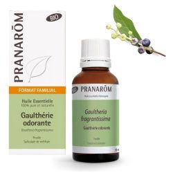 Huile Essentielle de Gaulthérie odorante - grand format - Bio - 30 ml