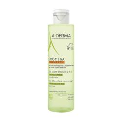 A Derma Exomega Control Gel 2En1 200Ml
