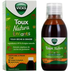 Vicks Natura Toux Enfants Sirop 140Ml