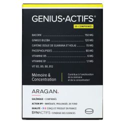 Aragan Genius Actif 30 Cp