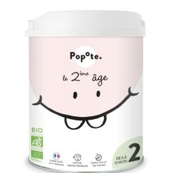 Lait infantile 2ème âge BIO - POPOTE - 800g*