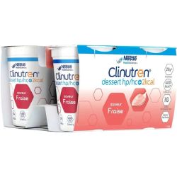 Dessert HP/HC+ Saveur Fraise - 4 x 200 g