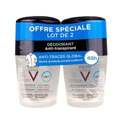 Vichy H Deod Bille A/Tra Glob 48H 50Ml X2