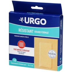 Pansements Resistants Grand Format - 10 pansements