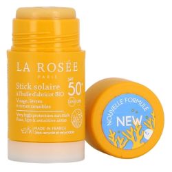 Stick Solaire à l'Huile d'Abricot Bio SPF50+ - 18,5 g