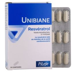 Pileje Unibiane Resveratrol 30 Cp