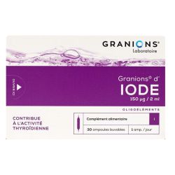 Ea Oligo Granions Iode Amp Buv 2Ml 30