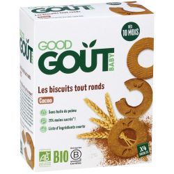 Good Gout Biscuits Tout Ronds Cacao 80G