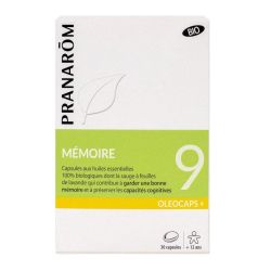 Pranarom Oleocaps 9 Memoire Bio 30 Caps