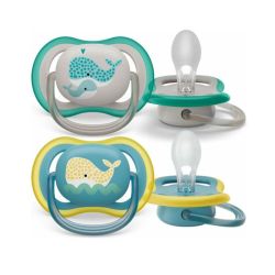 Avent Ultra air sucettes orthodontiques 18 mois et plus, 2 Unités