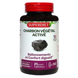 Superdiet Charbon Vegetal Gelul 150
