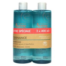 Avene Cleanance Eau Micellaire 2X400Ml