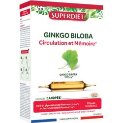 Ginkgo Biloba - 20 ampoules